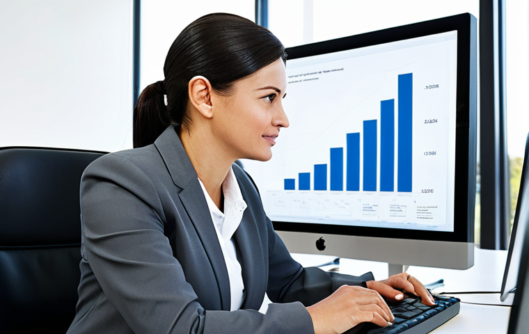 Successful Female Local Government Employee**

"A professional businesswoman in a modest business suit, sitting at a desk in a modern office. She is confidently reviewing data on a computer screen. The office is clean and well-lit. Fully clothed, appropriate attire, safe for work, perfect anatomy, natural proportions, professional photography, high quality, family-friendly, modern."

**