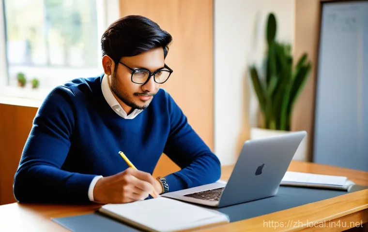 지방공무원 재직 중 석사 과정 병행법 - **Prompt:** A professional civil servant, elegantly dressed in a tailored business suit, is depicted...