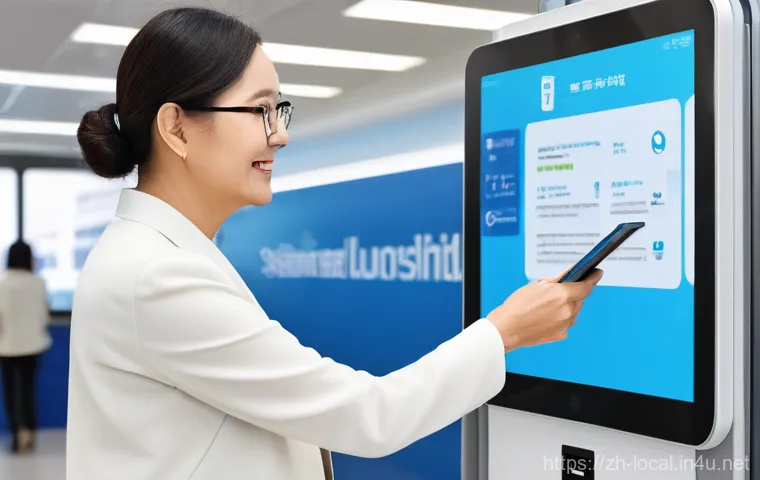 지방공무원 직무 관련 최신 서적 - **Prompt 1: Empowering Digital Public Services**
    A bright, modern government service center with...