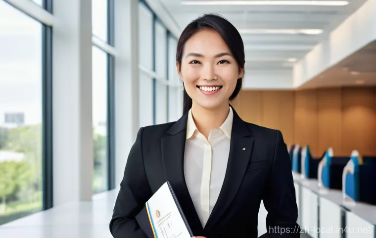 지방공무원 재직 중 학위 취득 노하우 - A vibrant East Asian male civil servant, in his late 20s, wearing clean and modest sportswear (a bre...